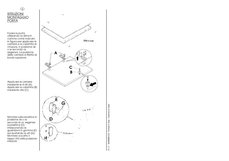 Page n°1 - Manuel utilisateur Rosieres LBRILL100H/C