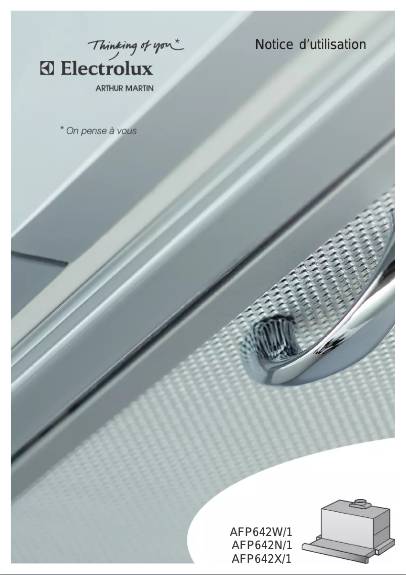 Page n°1 - Manuel utilisateur Arthur Martin-Electrolux AFP642X