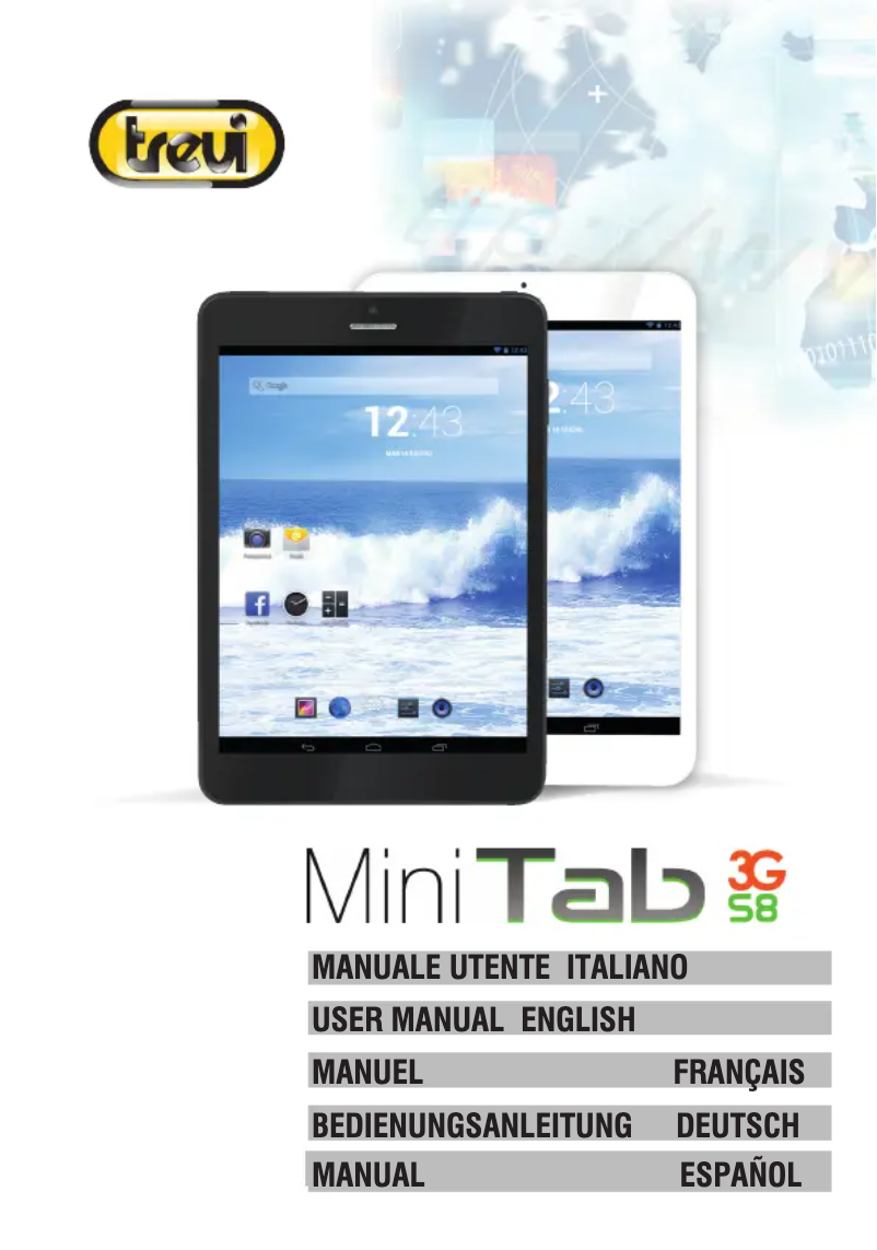 Page n°1 - Manuel utilisateur Trevi MiniTab 3G S8