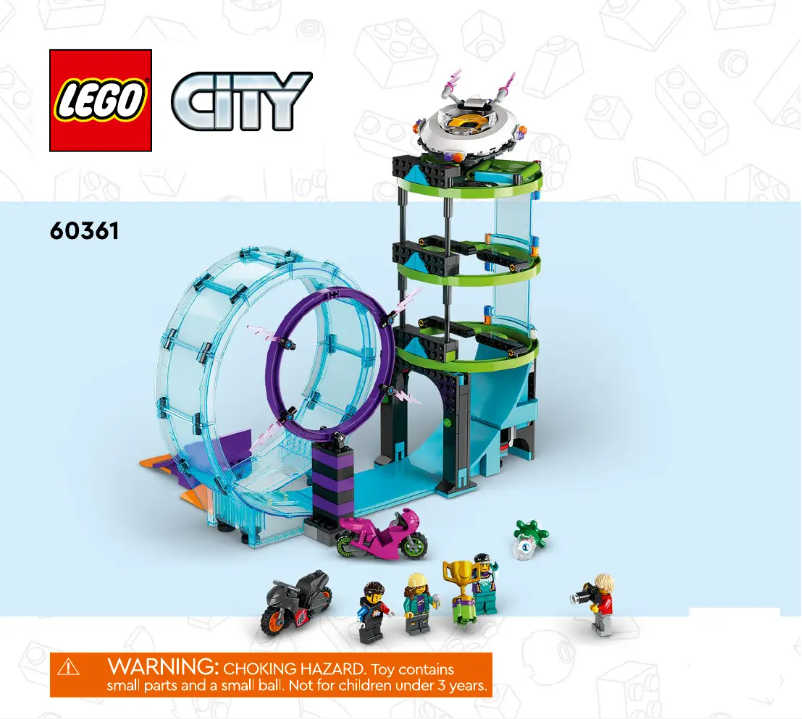 Page n°1 - Manuel utilisateur Lego City 60361