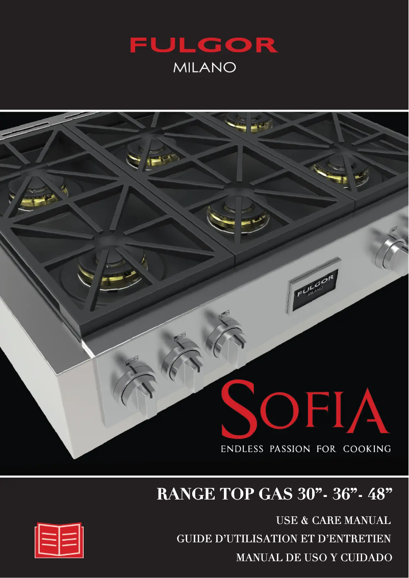 Image de la première page du manuel de l'appareil F6GRT486GS1