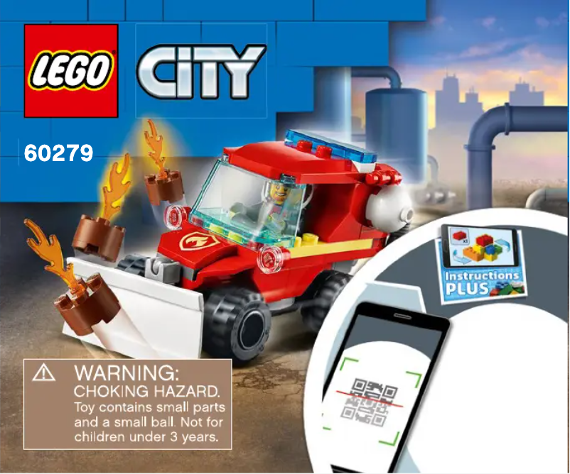 Page 1 de la notice Manuel utilisateur Lego City 60279