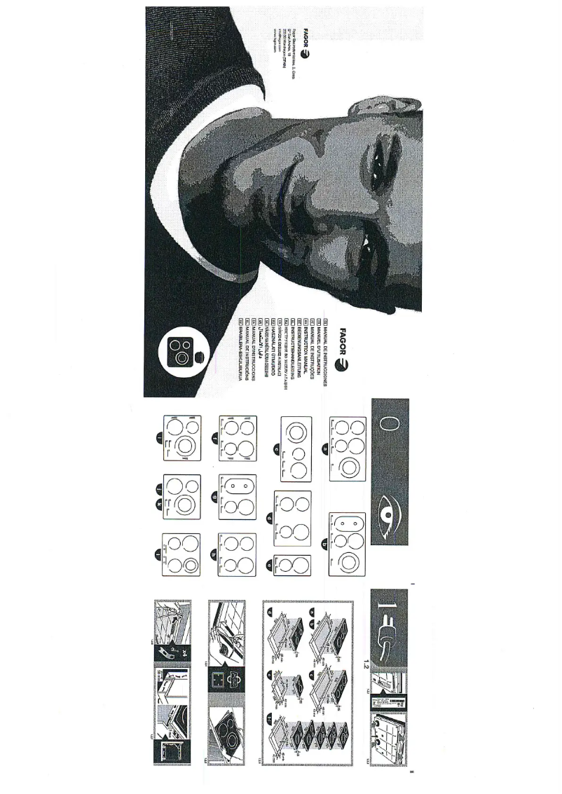 Page 1 de la notice Manuel utilisateur Fagor IF-4-X