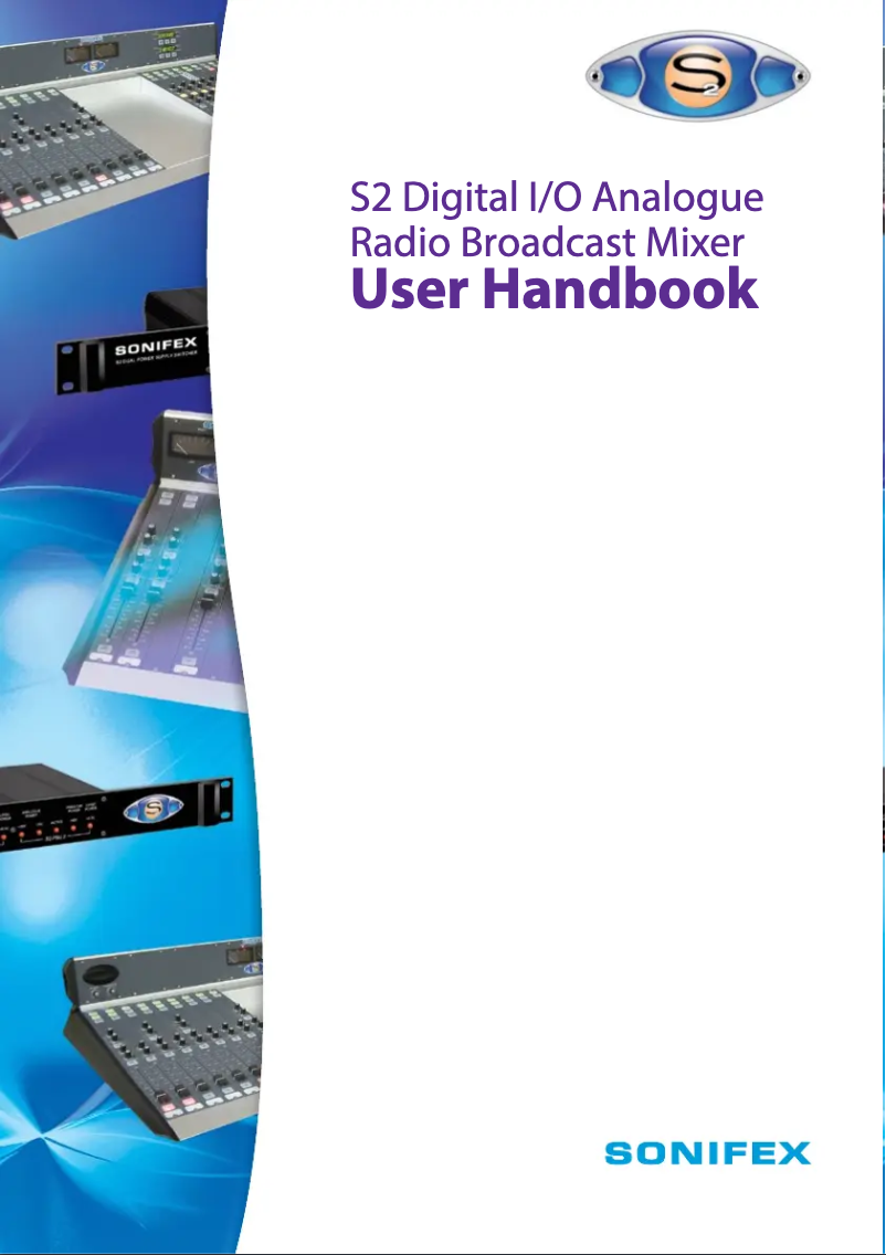 Page n°1 - Manuel utilisateur Sonifex S2-MVU