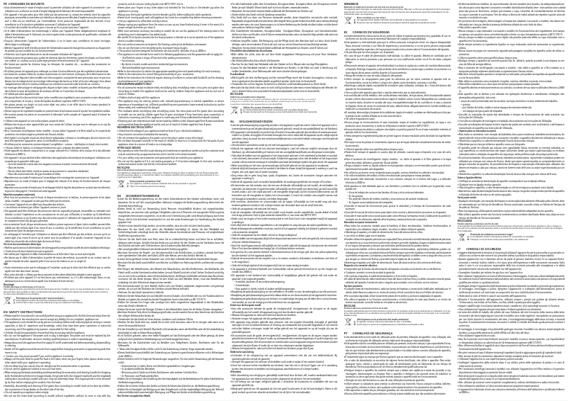 Page 1 de la notice Manuel utilisateur Tefal Masterchef Easyforce DO2461