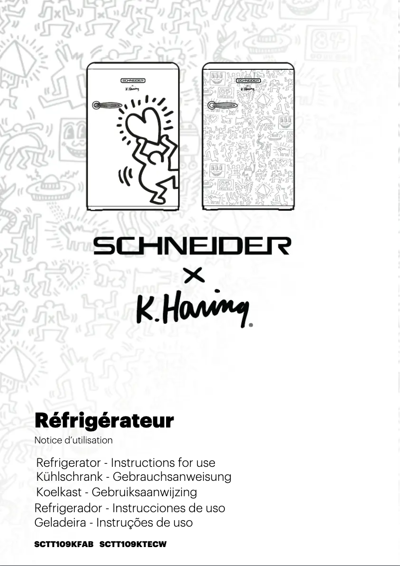 Image de la première page du manuel de l'appareil SCTT109KTECW