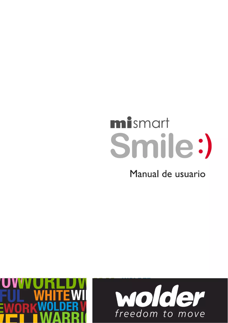 Image de la première page du manuel de l'appareil Mismart Smile
