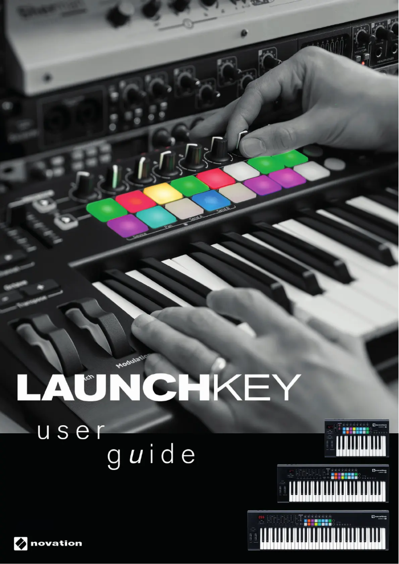 Page 1 de la notice Manuel utilisateur Novation Launchkey 25 MK2