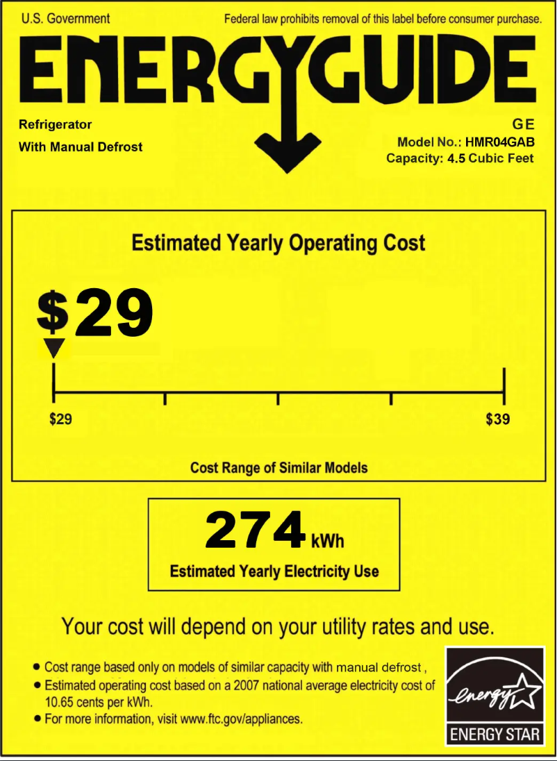 Page 1 de la notice Manuel utilisateur Hotpoint HMR04GABBB