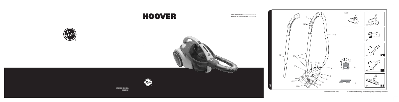 Page n°1 - Manuel utilisateur Hoover Sprint Evo SE42 011
