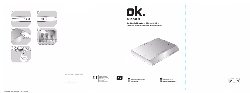 Image de la première page du manuel de l'appareil OHO 162 M