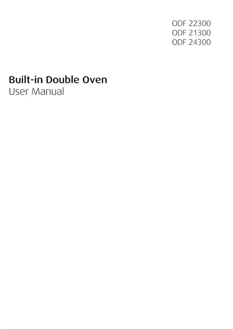 Page n°1 - Manuel utilisateur Beko ODF24300