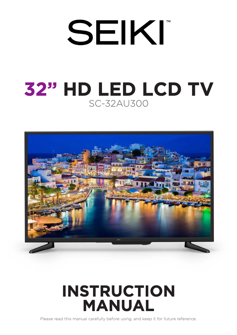 Image de la première page du manuel de l'appareil SC-32AU300