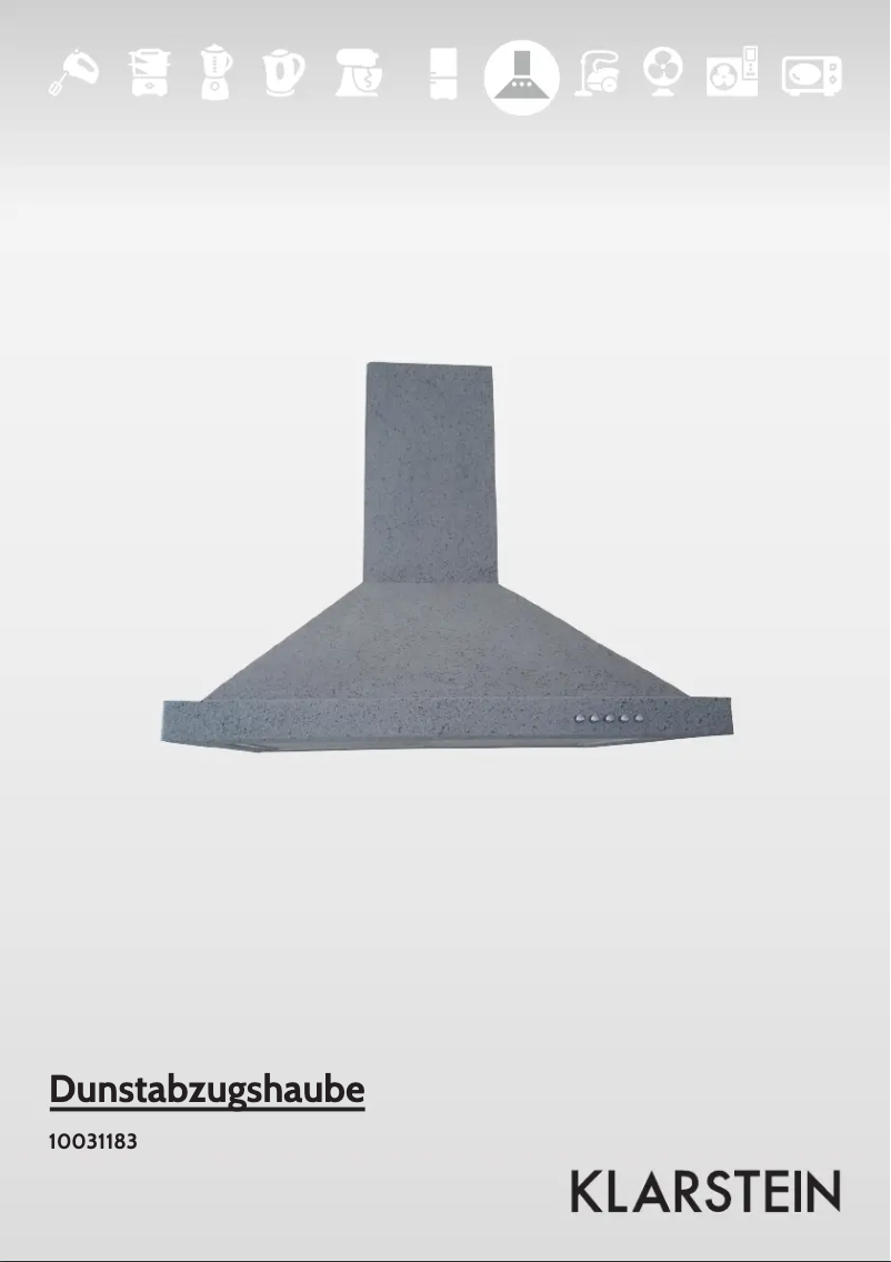 Page 1 de la notice Manuel utilisateur Klarstein 10031183