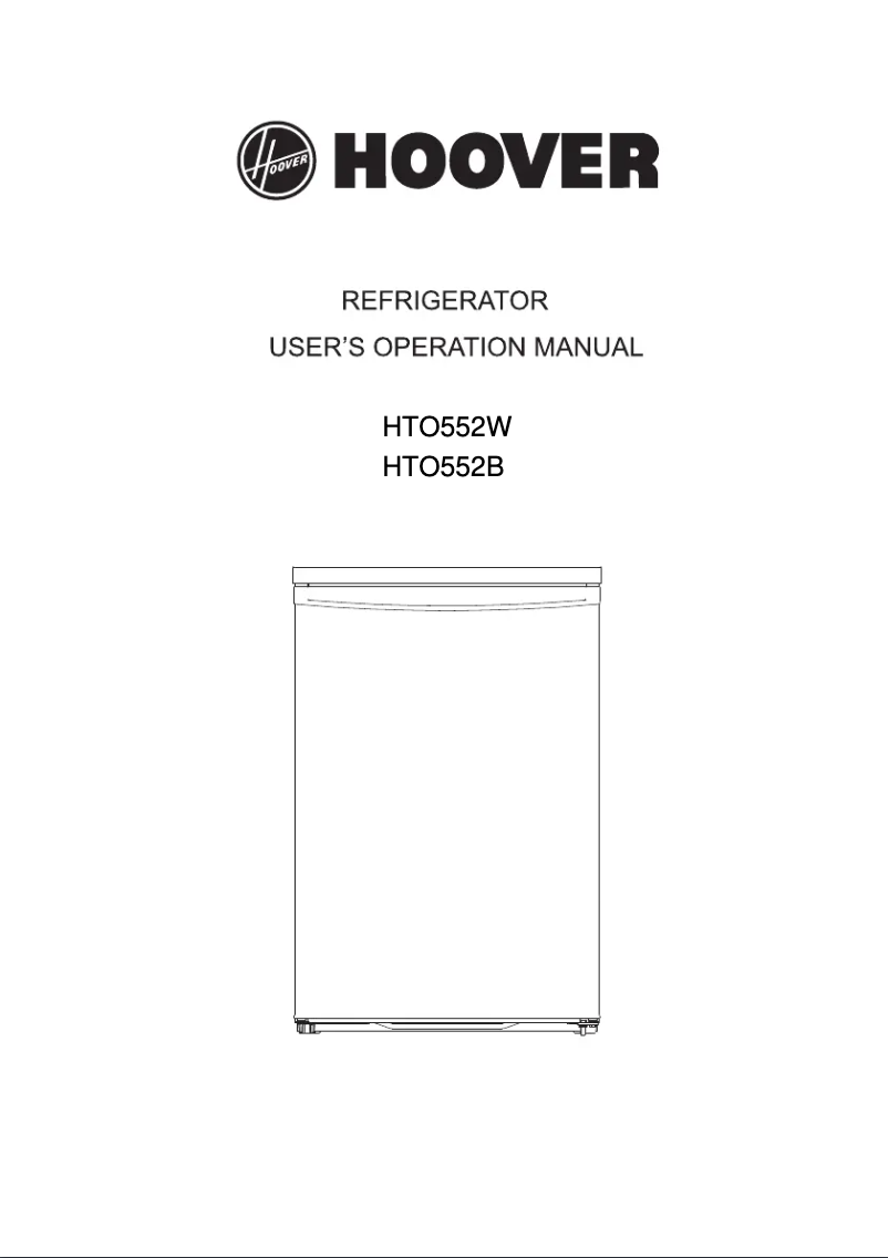 Image de la première page du manuel de l'appareil HTO552W