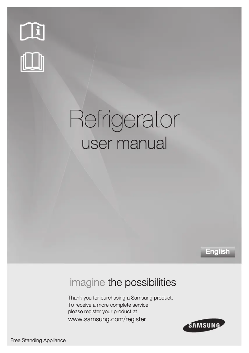Page n°1 - Manuel utilisateur Samsung RSH1UTPE