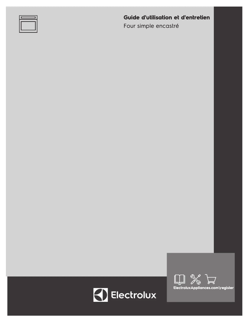 Image de la première page du manuel de l'appareil ECWS3011AS