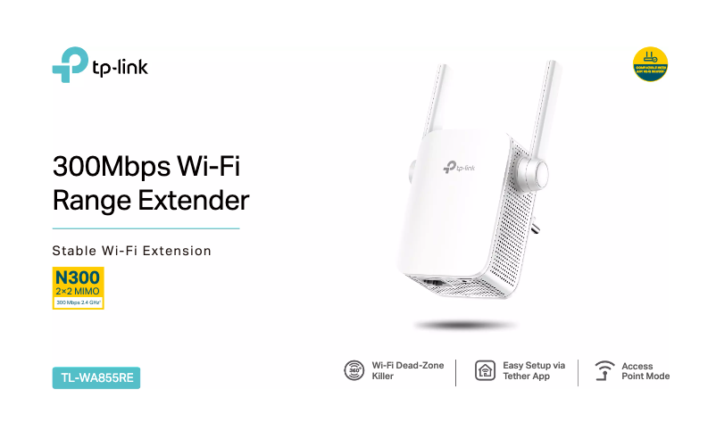 Page 1 de la notice Fiche technique TP-Link TL-WA855RE