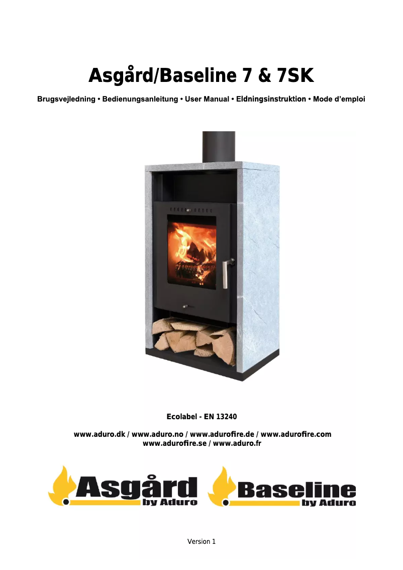 Página 1 del manual Manual de usuario Aduro Asgard 7