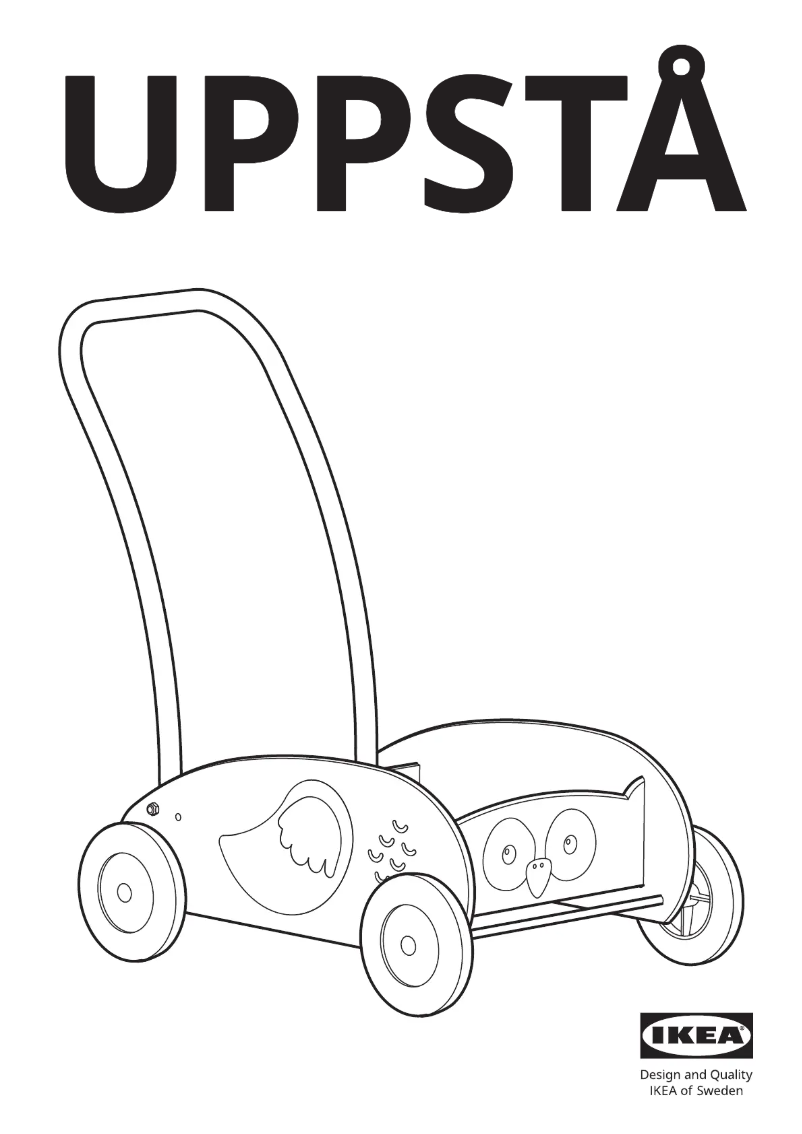 Page 1 de la notice Manuel utilisateur Ikea UPPSTÅ 105.138.96