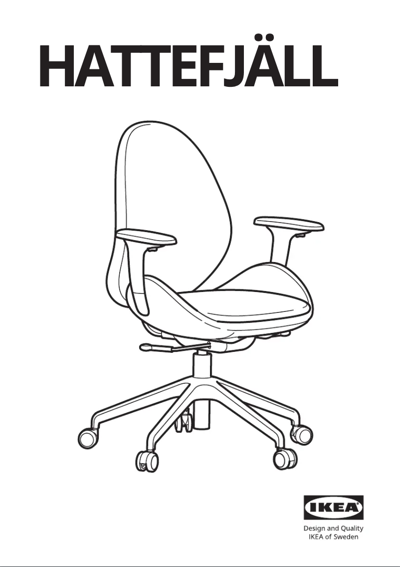 Image de la première page du manuel de l'appareil HATTEFJÄLL 505.389.70