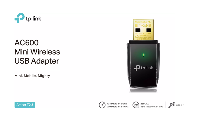 Image de la première page du manuel de l'appareil Archer T2U