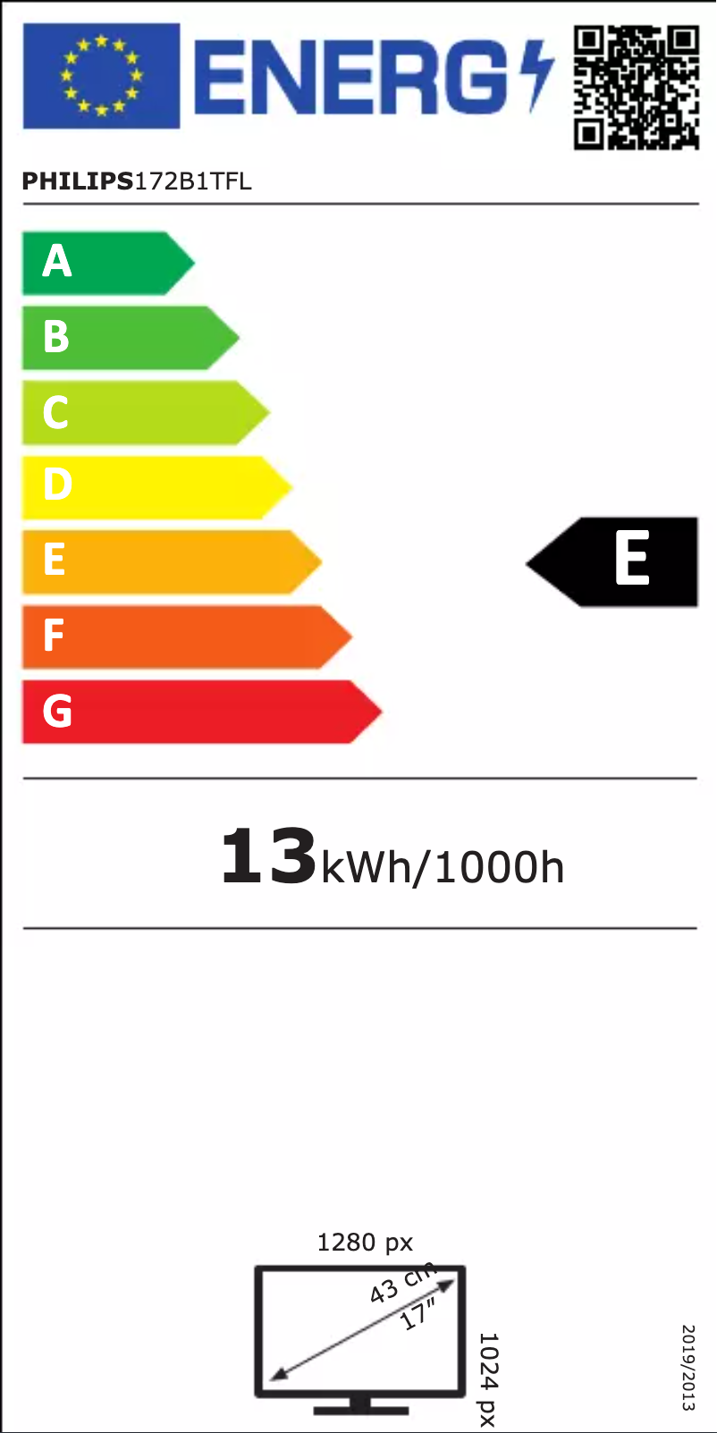 Image de la première page du manuel de l'appareil 172B1TFL