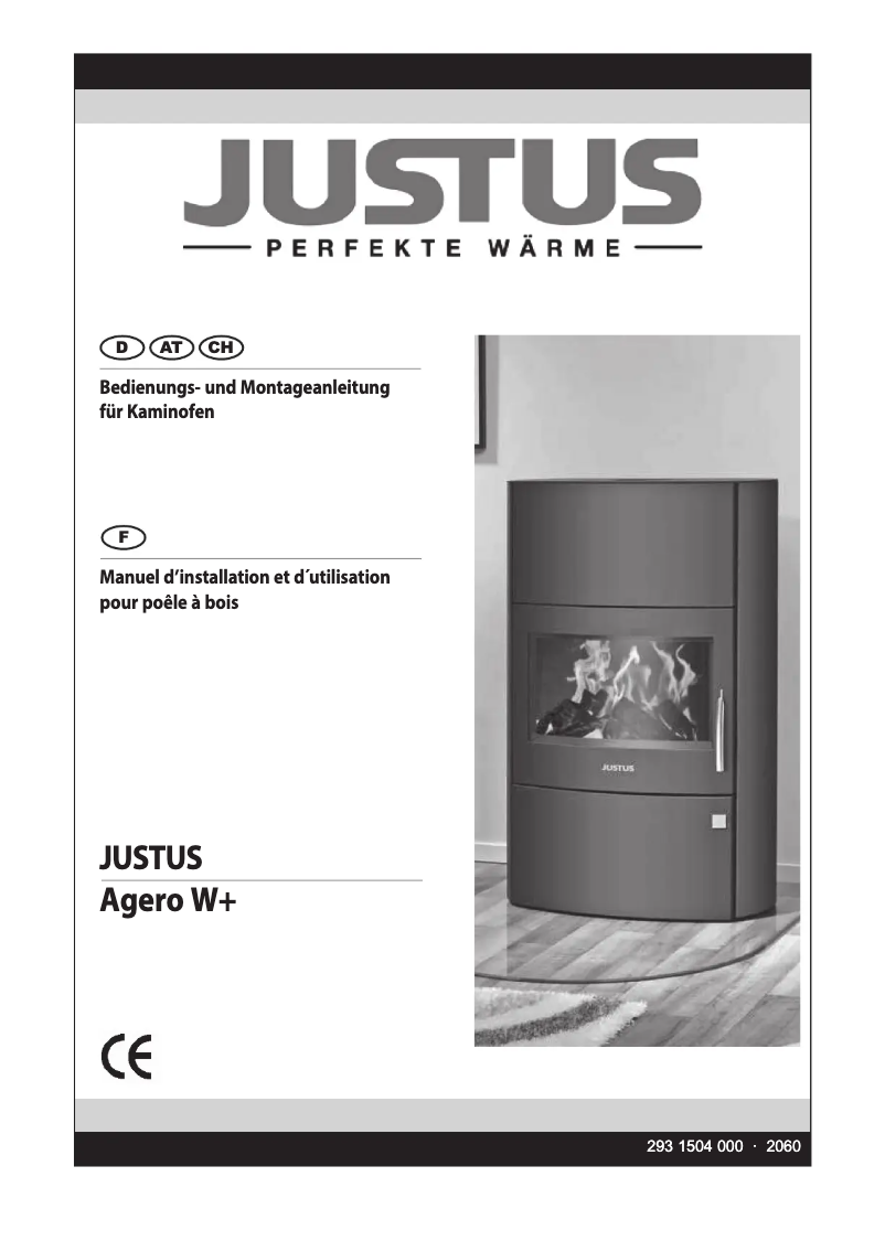 Page n°1 - Manuel utilisateur Justus Agero W+