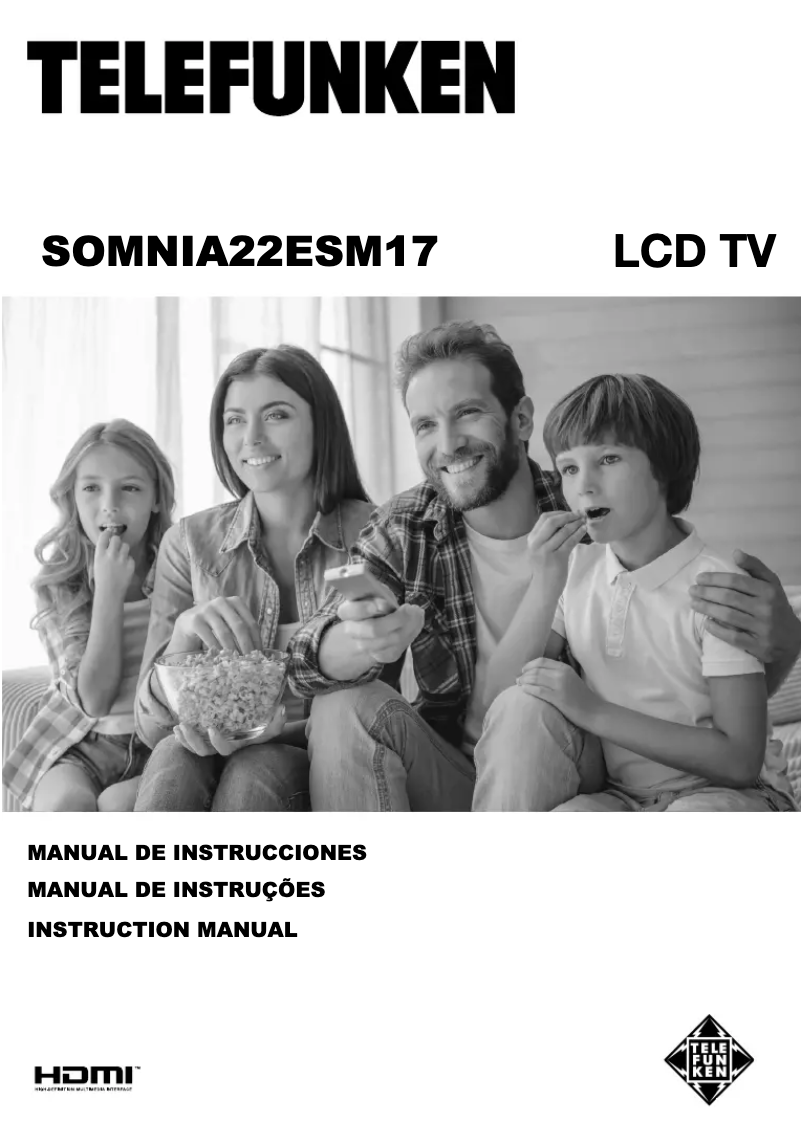 Image de la première page du manuel de l'appareil SOMNIA22ESM17