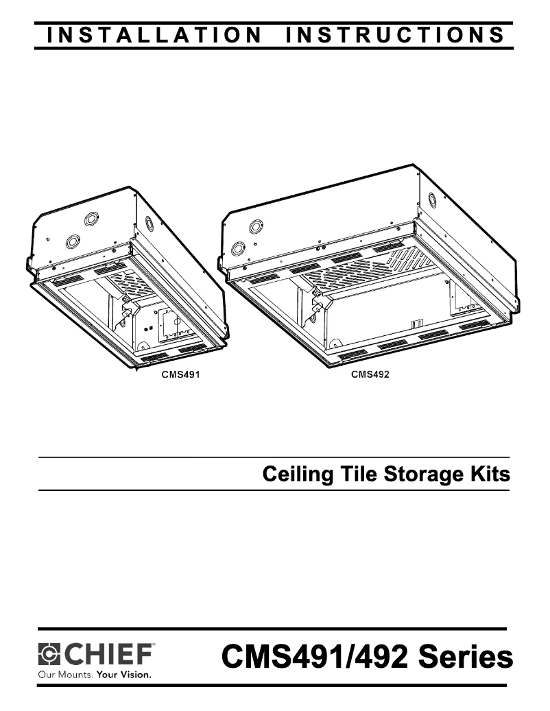 Image de la première page du manuel de l'appareil CMS441