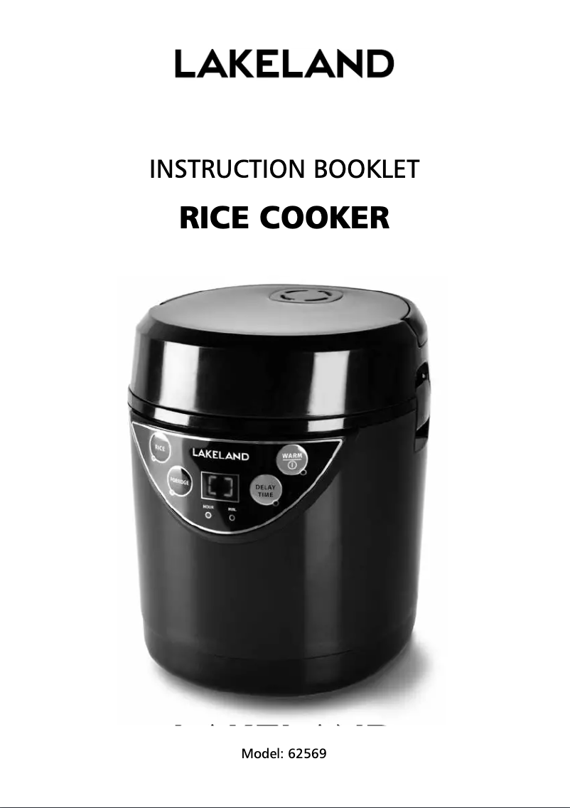 Image de la première page du manuel de l'appareil 62569