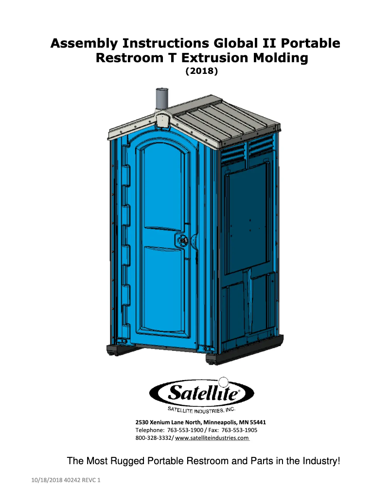 Image de la première page du manuel de l'appareil Global II