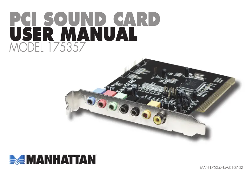 Page 1 de la notice Manuel utilisateur Manhattan 175357