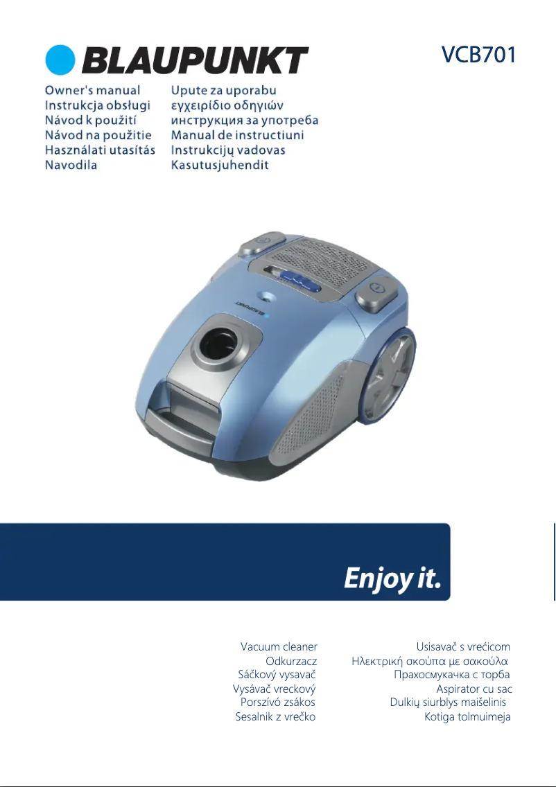 Page 1 de la notice Manuel utilisateur Blaupunkt VCB701