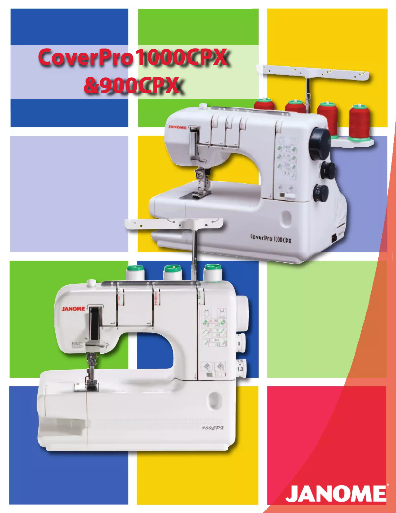 Image de la première page du manuel de l'appareil CoverPro 1000CPX