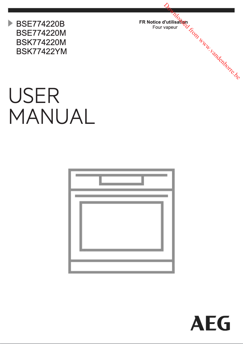 Página 1 del manual Manual de usuario AEG BSE74220M