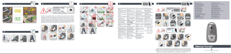 Page n°1 - Manuel utilisateur Rowenta Silence Force Allergy+ RO7473