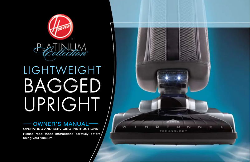 Image de la première page du manuel de l'appareil Platinum Lightweight UH30010COM