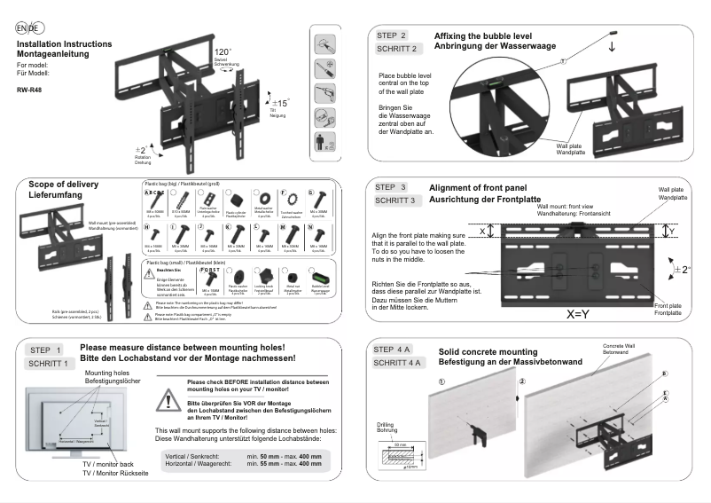 Page 1 de la notice Manuel utilisateur Ricoo S4844