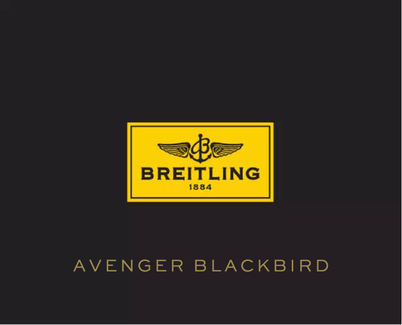 Page 1 de la notice Manuel utilisateur Breitling Avenger Blackbird
