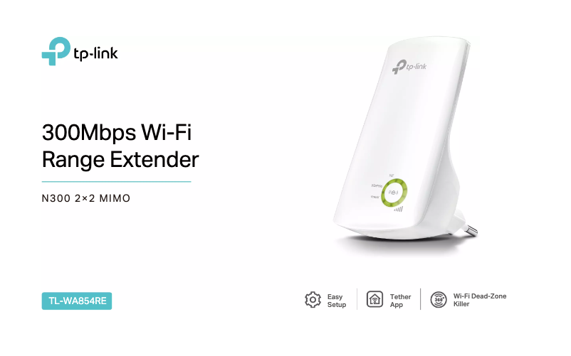Página 1 del manual Ficha técnica TP-Link TL-WA854RE