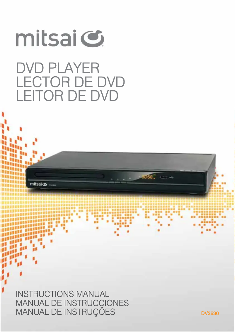 Page n°1 - Manuel utilisateur Mitsai DV3630