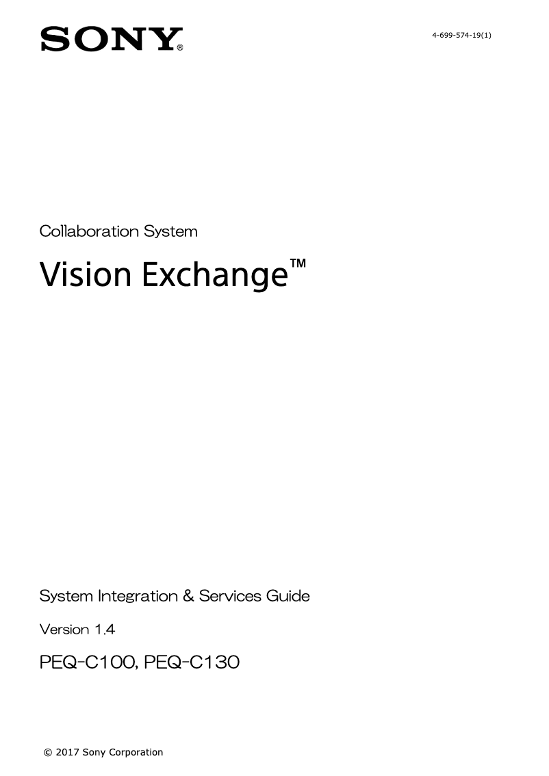 Image de la première page du manuel de l'appareil PEQ-C130