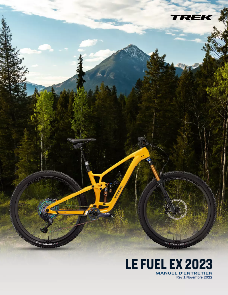 Page n°1 - Manuel utilisateur Trek Fuel EX AL Gen 6