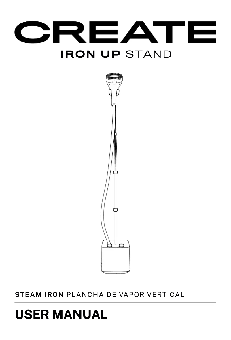 Page 1 de la notice Manuel utilisateur Create IRON UP STAND