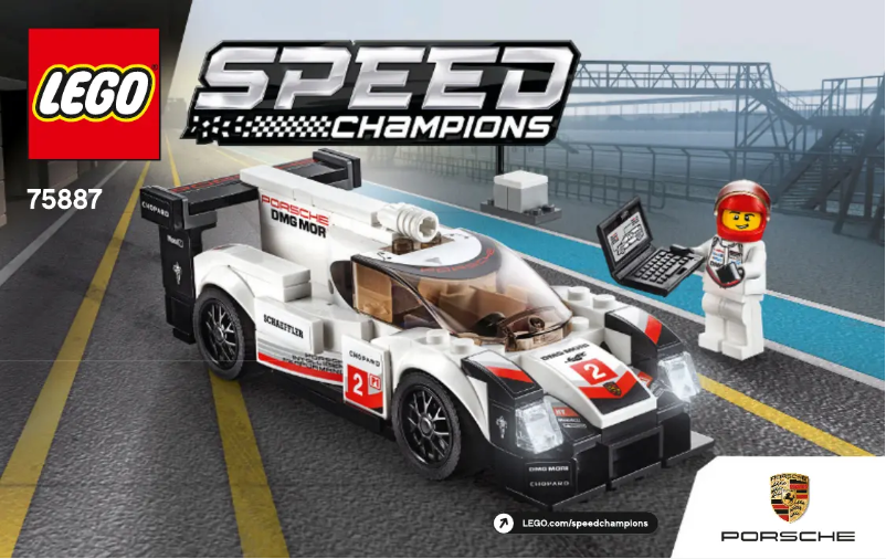 Image de la première page du manuel de l'appareil Speed Champions 75887