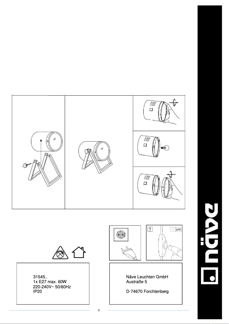 Image de la première page du manuel de l'appareil Tim