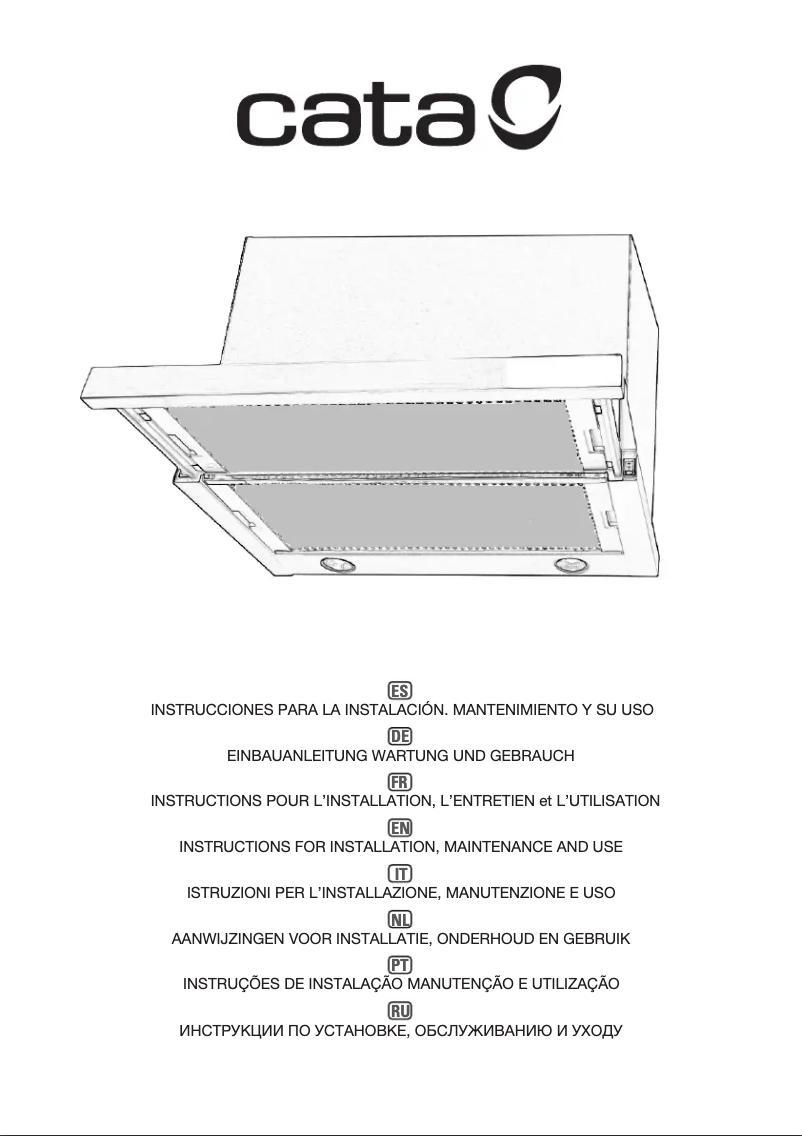 Page 1 de la notice Manuel utilisateur CATA TF 6600 Durallum