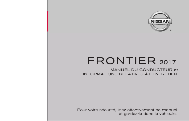 Imagen de la primera página del manual del dispositivo Frontier (2017)