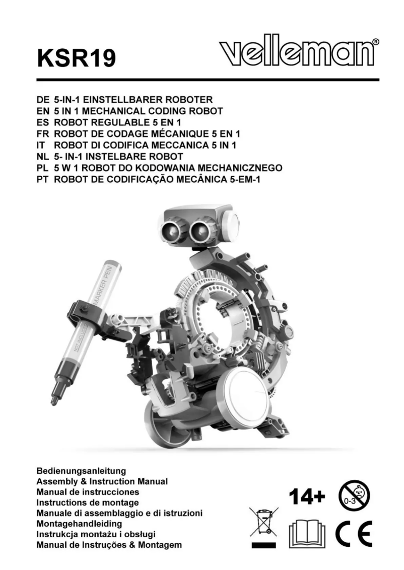 Imagen de la primera página del manual del dispositivo KSR19